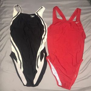 two one piece bathingsuits